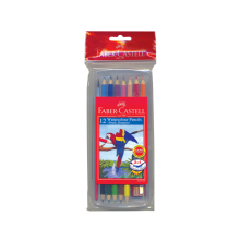 Faber- Castell 12 Watercolor Pencils + Brush, Sharpener
